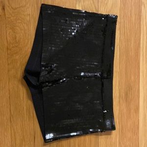 Sequin shorts